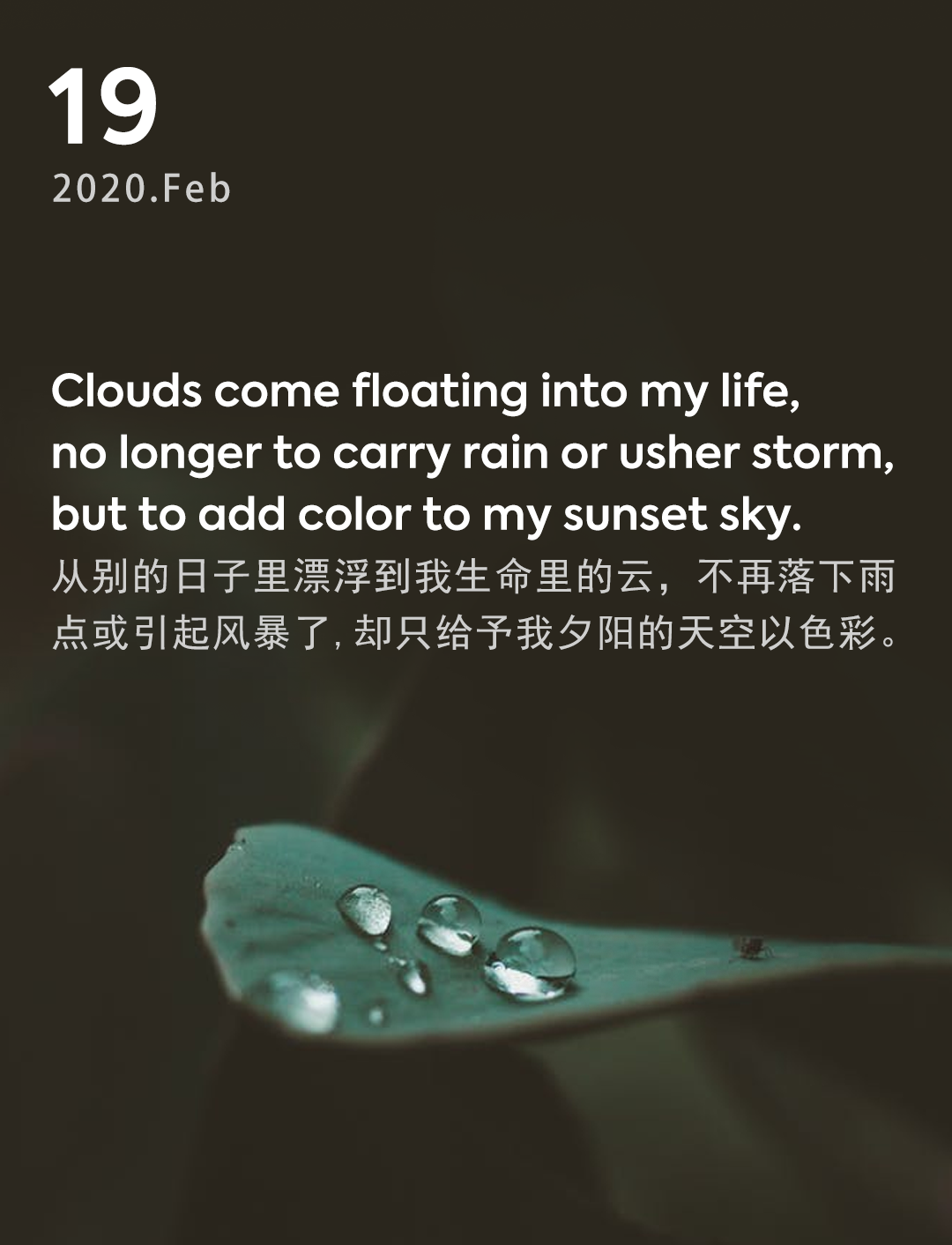 词霸每日一句